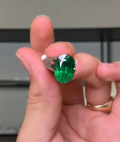 3.13ct Tsavorite DXBCS2622