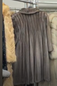 Natural Blue Iris Mink Coat - Natural GM16041902270