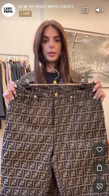 FENDI FF LOGO JEANS AGC2975