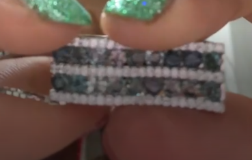 ALEXANRITE 1.67 DIA 0.44 PT900 PEDANT NECKLACE 26-87