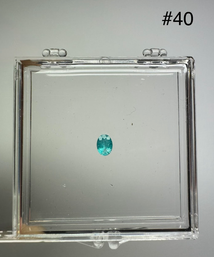0.56ct BRAZIL PARAIBA OVAL  DXBCS3794