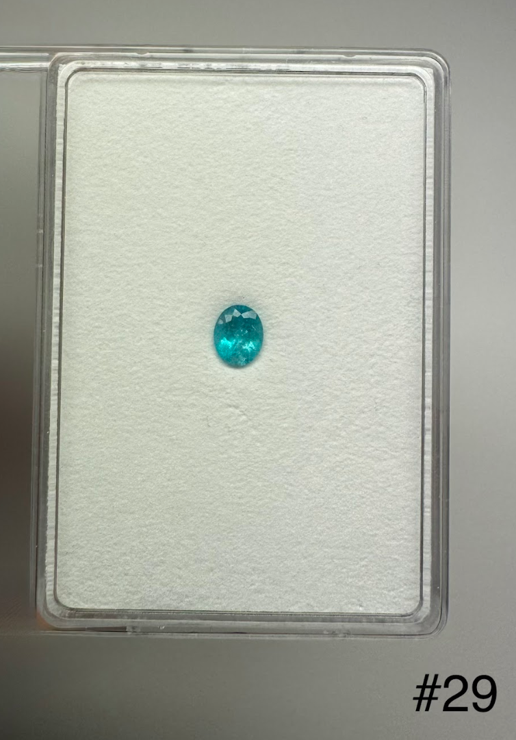 1.94ct BRAZIL PARAIBA OVAL  DXBCS3783