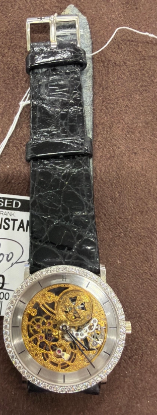 VACHERON CONSTANTIN Gold Face - Calf Watch  2700042554339