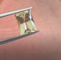 2.08CT NATURAL YELLOW SAPPHIRE (GREENISH YELLOW) MS  8091