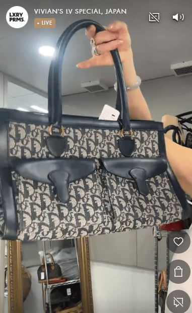 Luxury Promise DIOR OBLIQUE NAVY B041177XL7