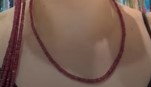 Ruby necklace  DXBCS0666