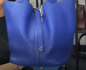 IB26020435 Hermes Picotin 22 Bleu Electric