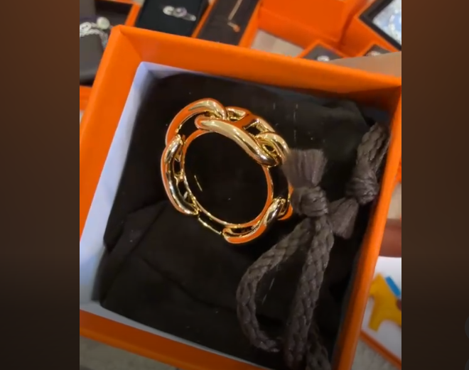 Hermes scarf ring  ALC4094