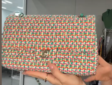 CHANEL Matelasse 25 Double Flap Tweed Multi G B0430VZLPZ
