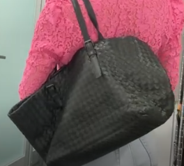 BOTTEGA VENETA Intrecciato Tote Leather Dark Green B0415TSSZY