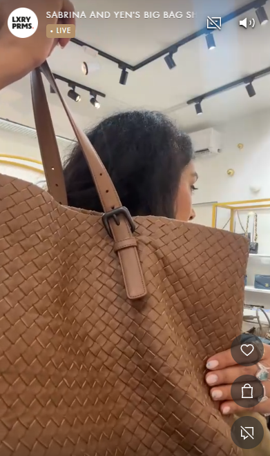 Bottega Caramel Tote SYC1680