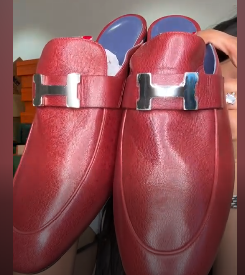 Hermes rouge H clogs ALC4206
