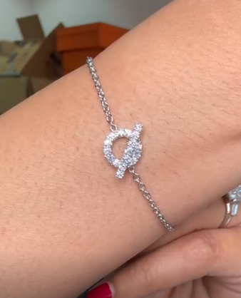 Hermes diamond bracelet ALC4202