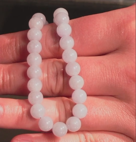 213ct Lavender Jadeite Strand