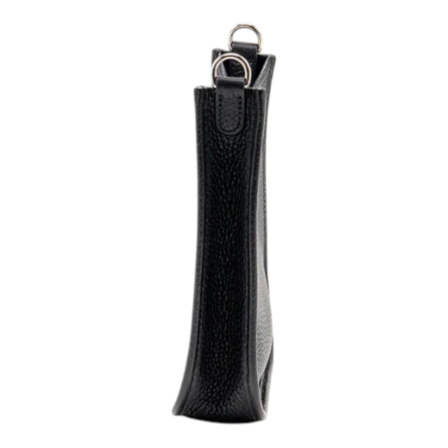 Hermes Mini Evelyne Clemence Black with SHW