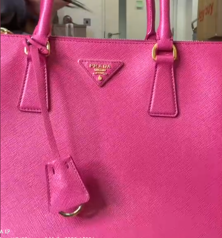 Prada pink galleria bag ALC4233