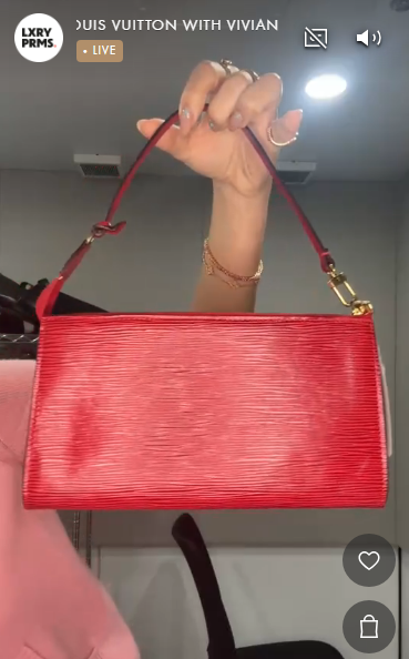 LOUIS VUITTON Epi Pochette Accessoires Red M52947 B0320JTSTV