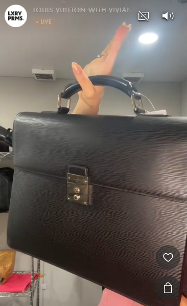 LOUIS VUITTON Epi Neo Robusto Black M54541 B052998R6U