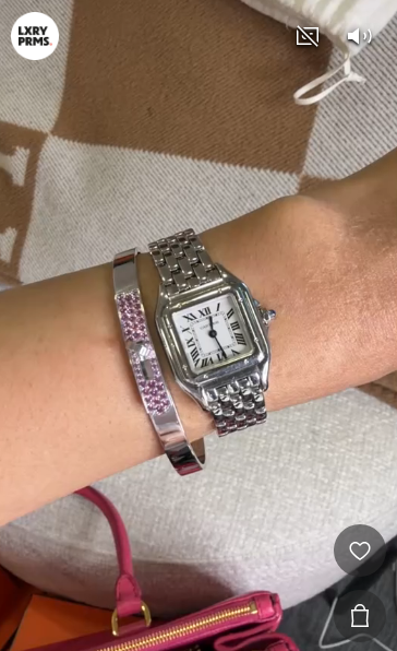 Hermes limited edition sapphire bangle ALC4230