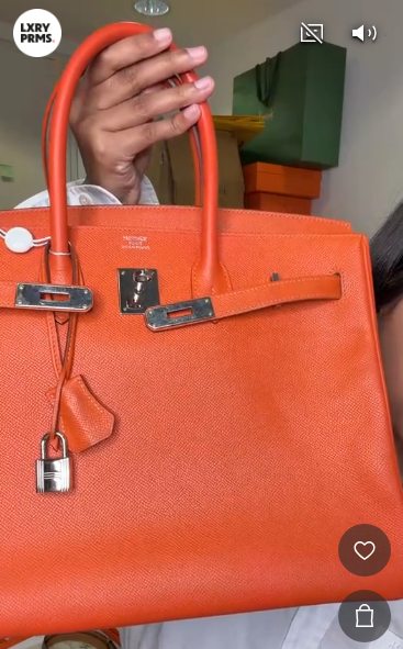 HERMES BIRKIN 35 ORANGE ALC4228