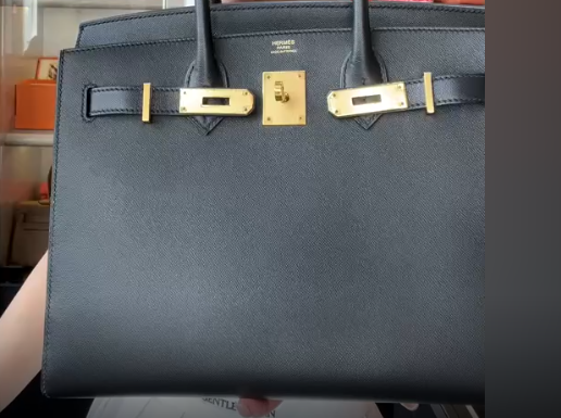 Hermes Birkin 30 Sellier Black GHW #Y SYCY2912