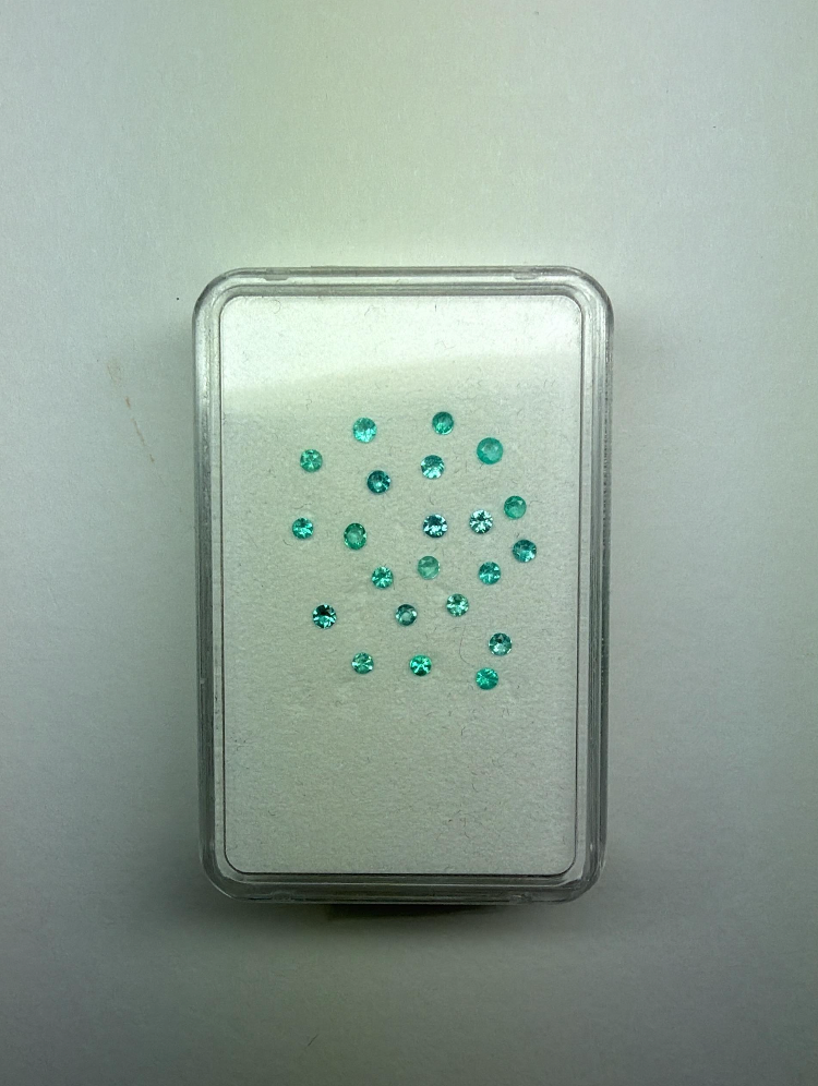 0.71ct BRAZIL PARAIBA ROUND  DXBCS5629