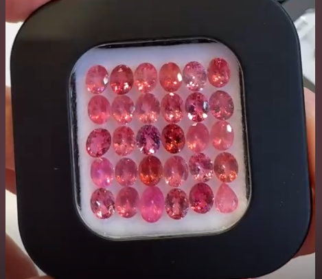 10.56ct Mahenge Spinel 5x4 30pcs  DXBCS5649