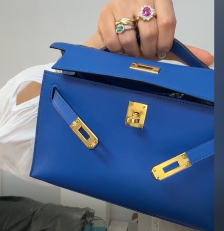 HERMES BLUE ROYAL GHW AVCSH2044