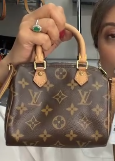 LOUIS VUITTON M61252 Nano Speedy 1B0623QUW62