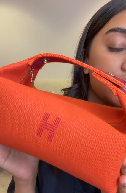 Hermes bride a brac orange small ALC4300