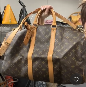 LOUIS VUITTON Keepall Bandouliere 45 M41418 B070534FT5