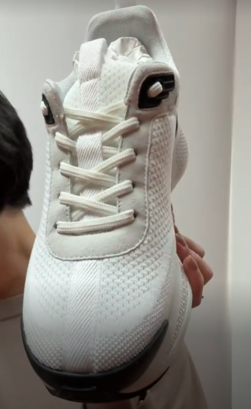 54. Sneaker In Fabric White - 38