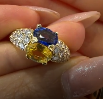 K18 Sapphire Ring J0601W75PC