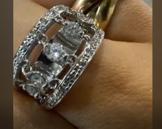 K18WG Diamond Ring J0601L5HAG