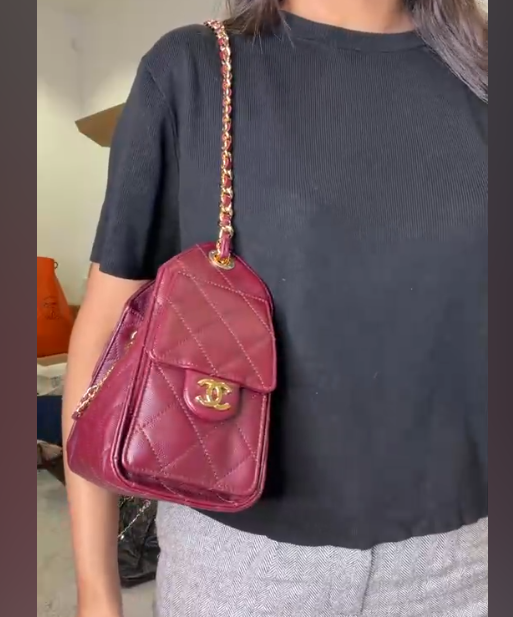 Chanel S25 Burgundy Brand New ALC4211