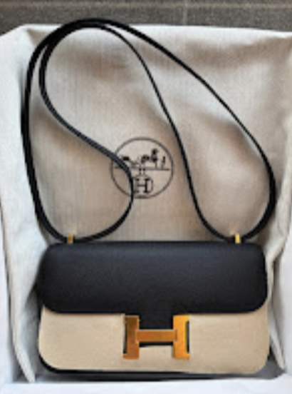 Hermes Constance Elan Noir GHW K (2026 receipt) Epsom ALTC1019