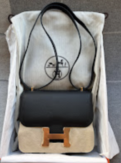 Hermes Mini Constance (c) Noir RGHW K Epsom ALTC1022
