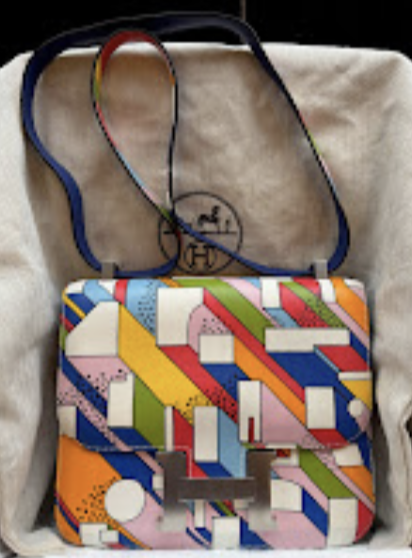 Hermes Preloved Constance 24 On a Summer Day (x) multicolour PHW A (2017) ALTC1048