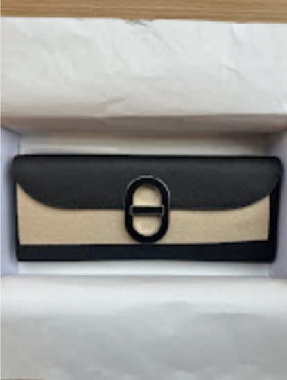 Hermes Maillon To Go Black Lacquer PHW W Epsom ALTC1051