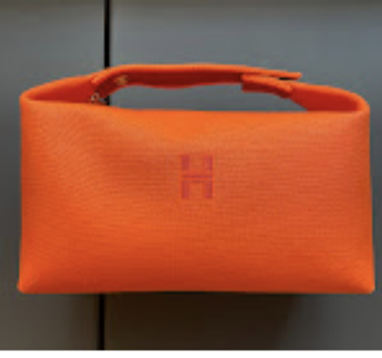 Hermes Bride-a-Brac (2) Orange base + Red Handle GM (Large) Textiles ALTC1065