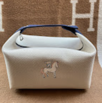 Hermes Bride-a-brac Naturel canva PHW GM (large) Textiles ALTC1068