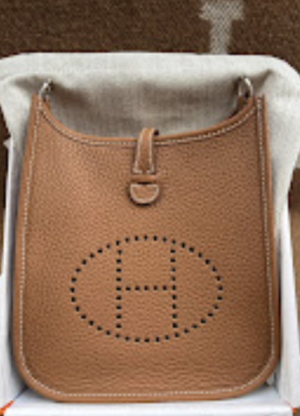 Hermes Mini Eveline Gold PHW G ALTC1076