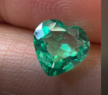 1.11ct colombian emerald gia cert MS 9172