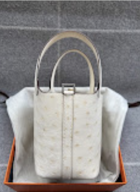 Hermes Micro 14 nata phw g ostrich ALTC1090