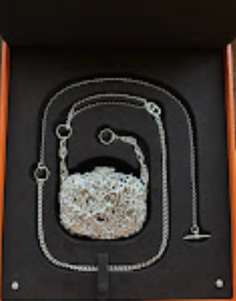 Hermes Chaine D'ANCRE JEWEL BAG (x) Silver 2026 receipt ALTC1092