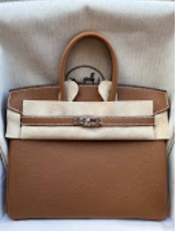 Hermes Birkin25(c) gold phw G Togo ALTC1124