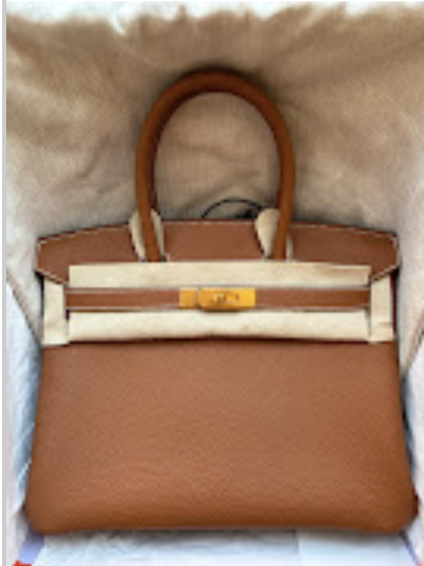 Hermes Birkin 30 Gold GHW W togo ALTC1131