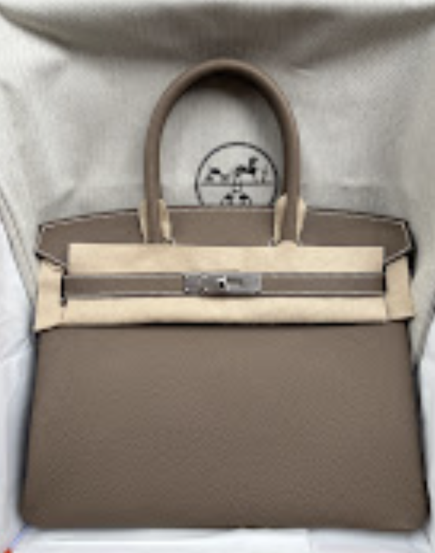 Hermes Birkin 30 Etoupe PHW G togo ALTC1133