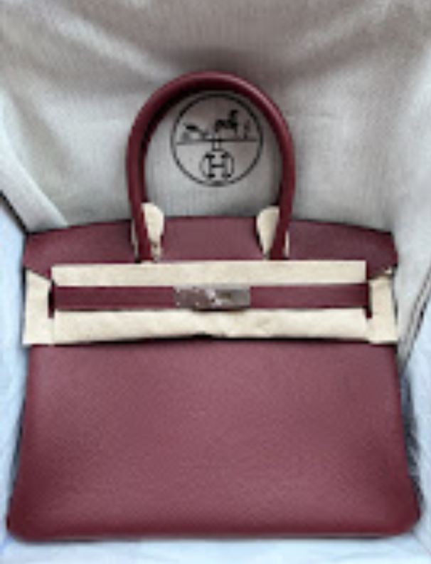 Hermes Birkin30 Rouge H PHW G Togo ALTC1134