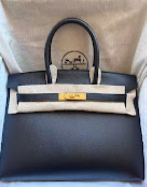 Hermes Birkin30 black ghw U Epsom ALTC1137